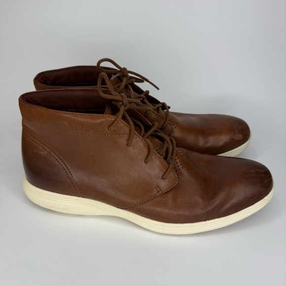Cole Haan Other - Cole Haan Grand OS Tour Chukka Boots Mens Size 12 M Brown Leather Lace Up C29589
